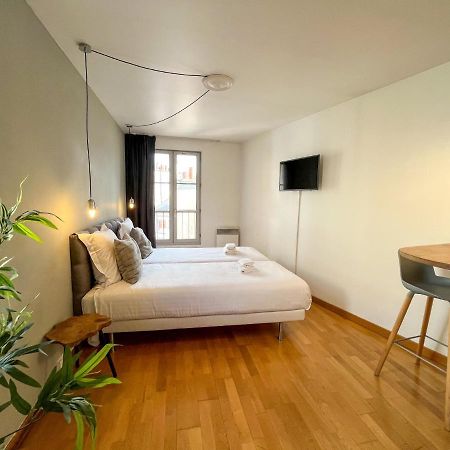 Apartamento Charmant Studio Dans Un Immeuble Paris 5 Exterior foto