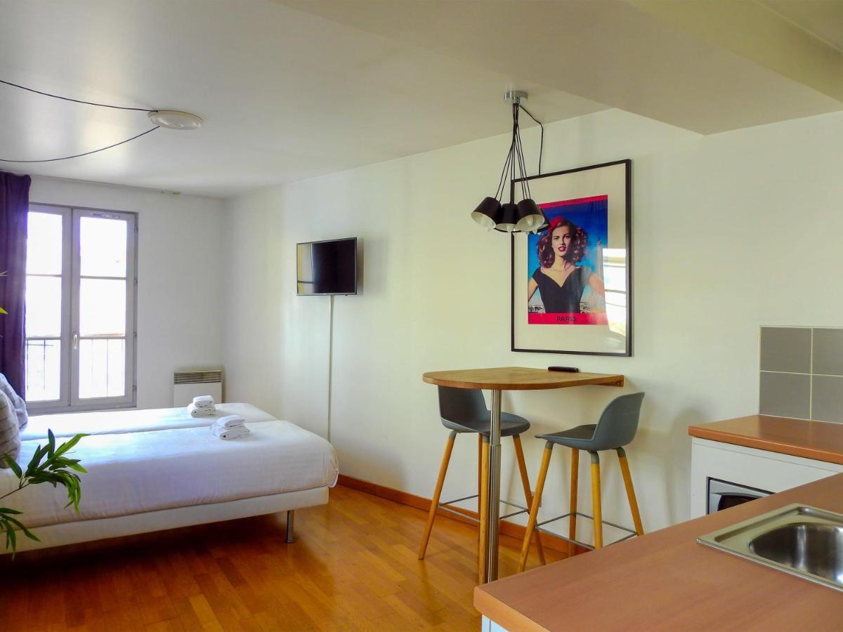 Apartamento Charmant Studio Dans Un Immeuble Paris 5 Exterior foto
